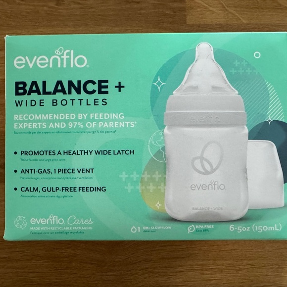 Evenflo Balance + Wide Neck Bottles - Picture 1 of 1